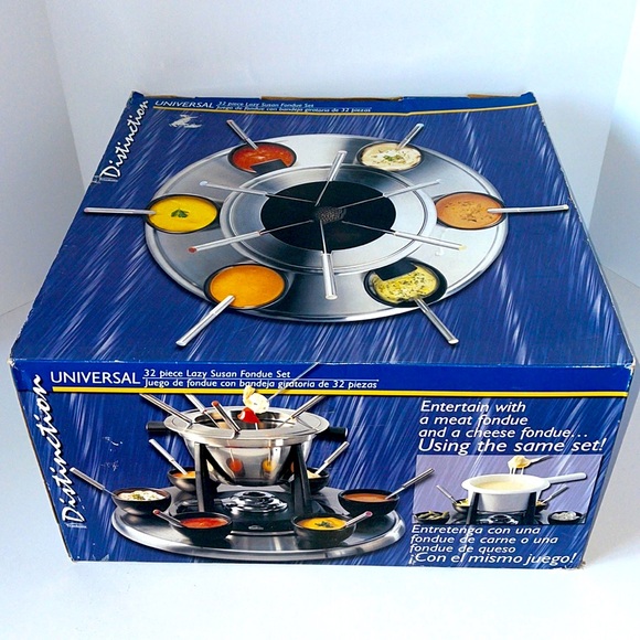 Trudeau Kitchen Fondue Set 32 Piece Complete Set Unopened Poshmark